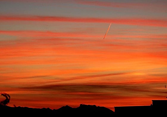 'Candilazo' desde el barrio de Olletas, el pasado sábado 8 de noviembre
