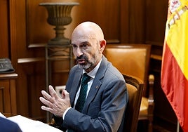 Salas, durante la entrevista con este periódico, la pasada semana.