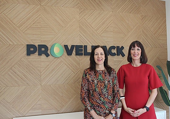 Las hermanas Alicia y Ana Belén Rodríguez están al frente de Provelpack desde su fundación en 1998.