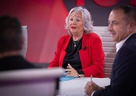 Teresa Porras, en La Alameda.