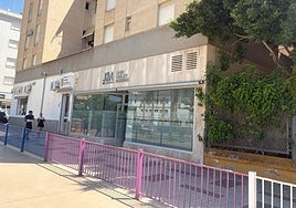 Imagen de la gestoría en la que operaba Francisco Gutiérrez 'Paco el Bueno' en Vélez-Málaga.