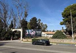Entrada al Centro Forestal Sueco, donde se desarrollará la actuación.