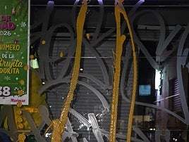 Estado en el que encontró el quiosco.