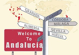 Las tocayas andaluzas en el mundo: descubre qué ciudad es la más repetida