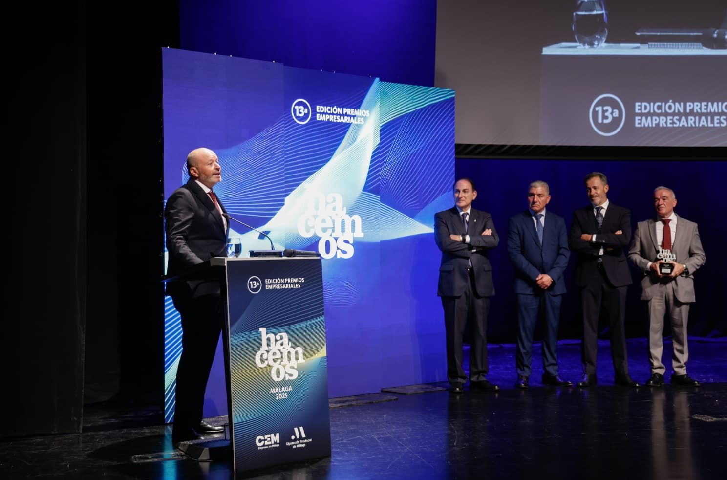 La entrega de los premios 'Hacemos Málaga', en imágenes