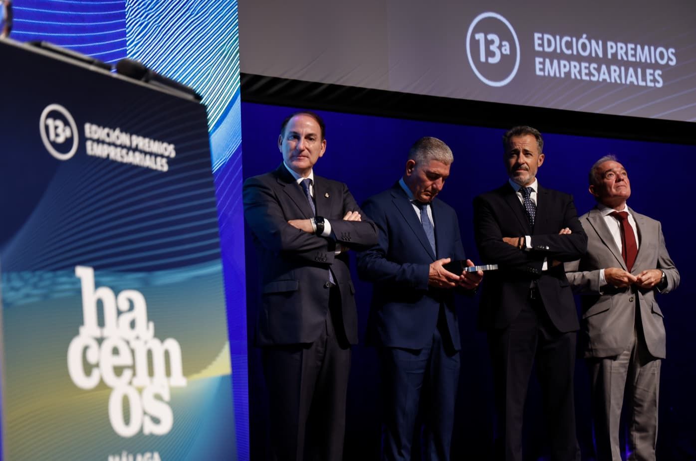 La entrega de los premios 'Hacemos Málaga', en imágenes