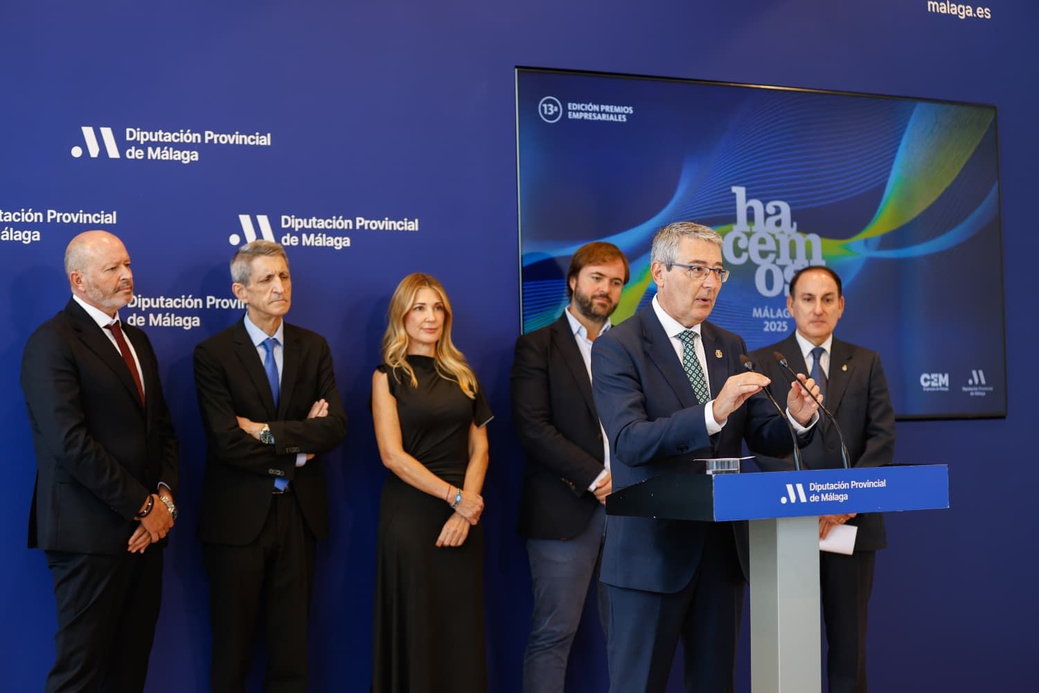 La entrega de los premios 'Hacemos Málaga', en imágenes