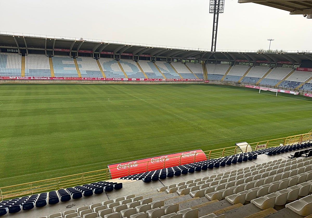 El Reino de León, el estadio de la Cultural Leonesa.
