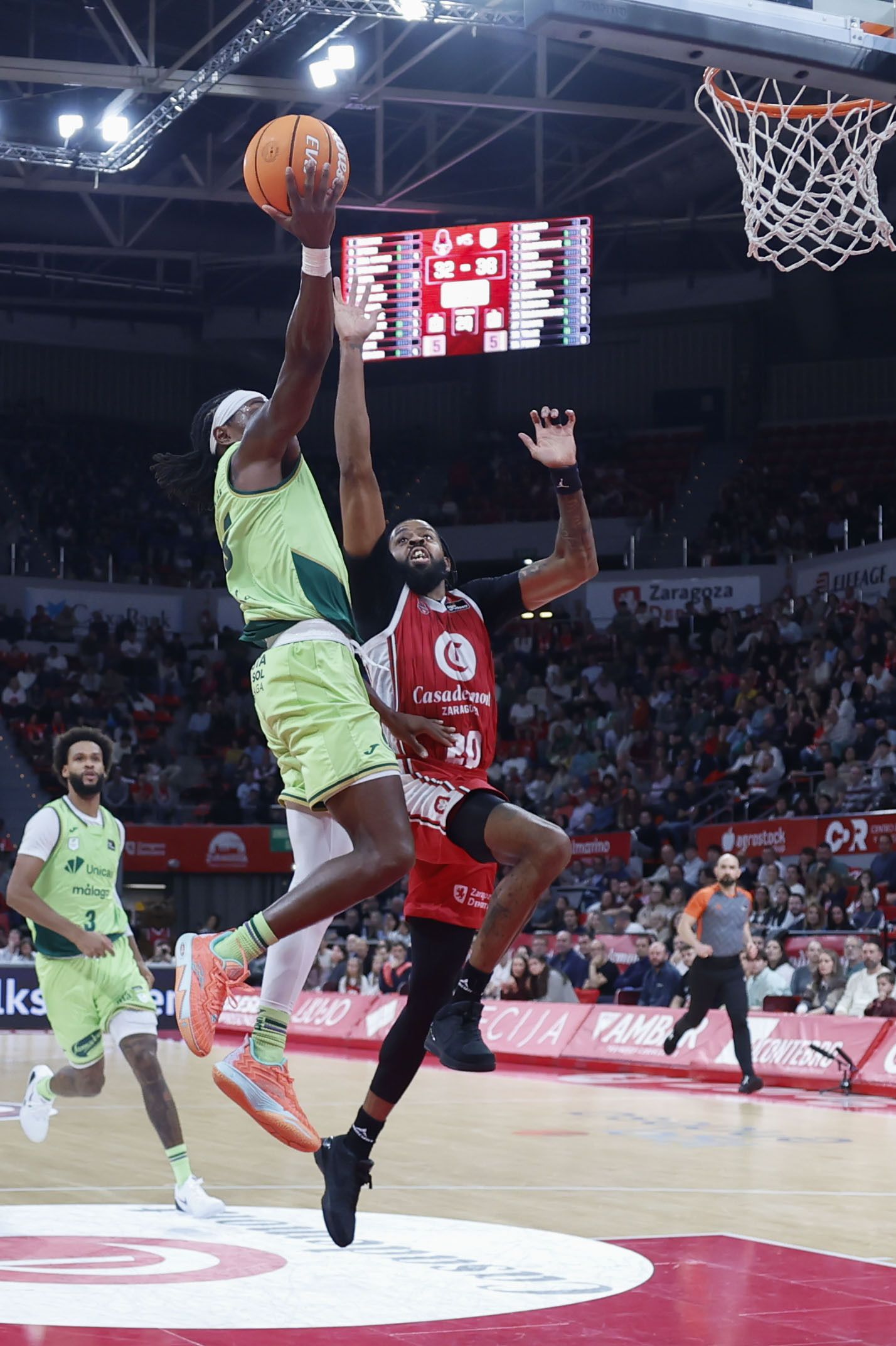 El Casademont Zaragoza- Unicaja, en imágenes