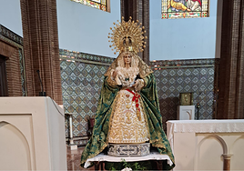La Virgencita de la Esperanza viajará a la comarca de Antequera.