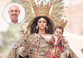 Montiel se pondrá al frente de la Archicofradía del Carmen durante los próximos cuatro años.