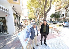 El teniente de alcalde sampedreño, Javier García, ha visitado los trabajos.
