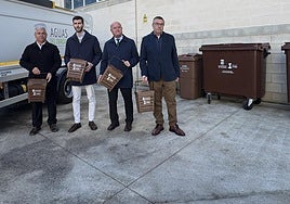 Francisco Castillo, José Manuel Fernández, Manuel Barón y José Manuel Barrientos.