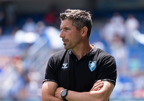 El nuevo entrenador del Málaga, Juan Francisco Funes.