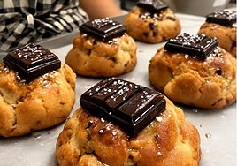 Las nuevas cookies de pan y chocolate con aceite de San Chocolate.