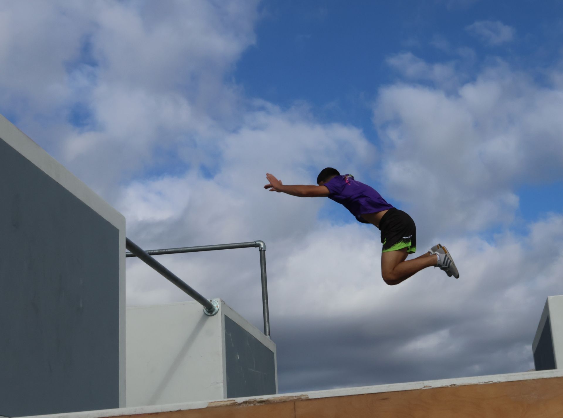 El campeonato de España de Parkour de Mijas, en imágenes