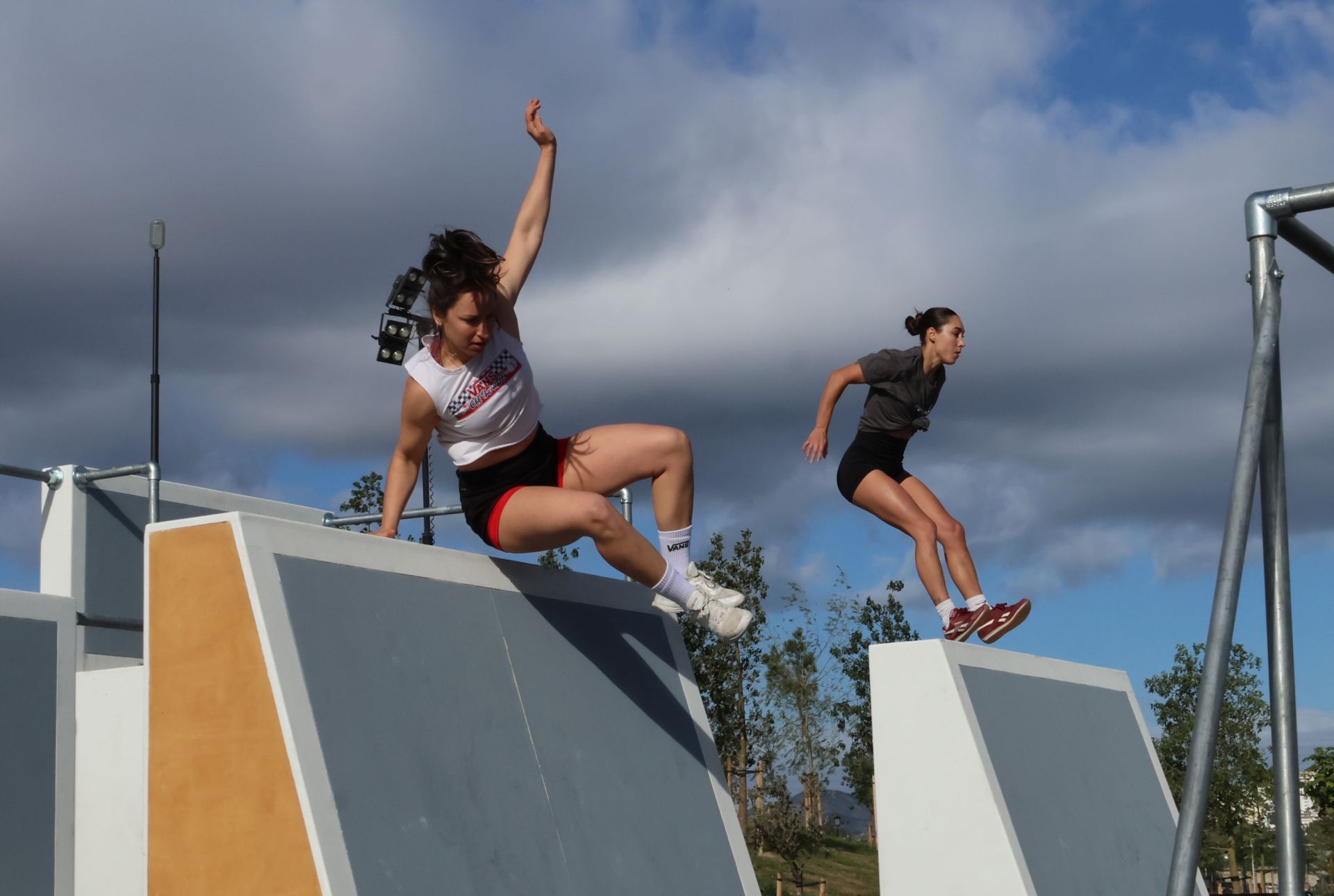 El campeonato de España de Parkour de Mijas, en imágenes