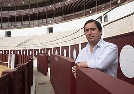 Garzón, en una imagen de archivo, en el callejón de La Malagueta.
