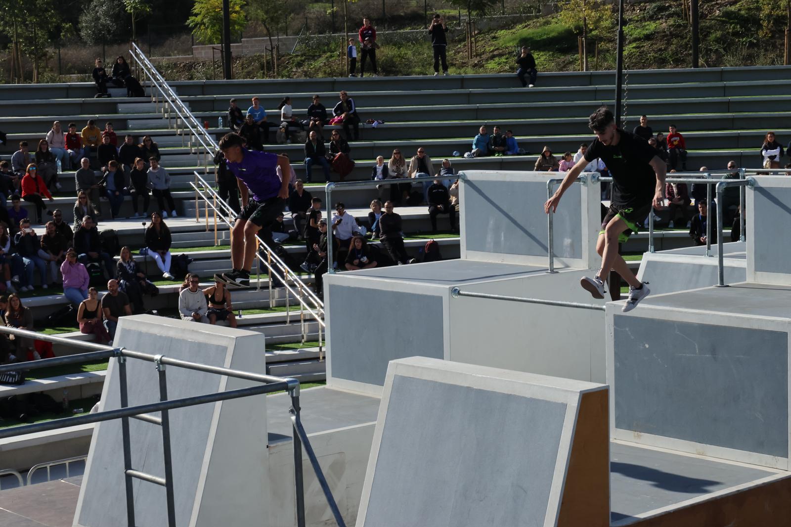 El campeonato de España de Parkour de Mijas, en imágenes