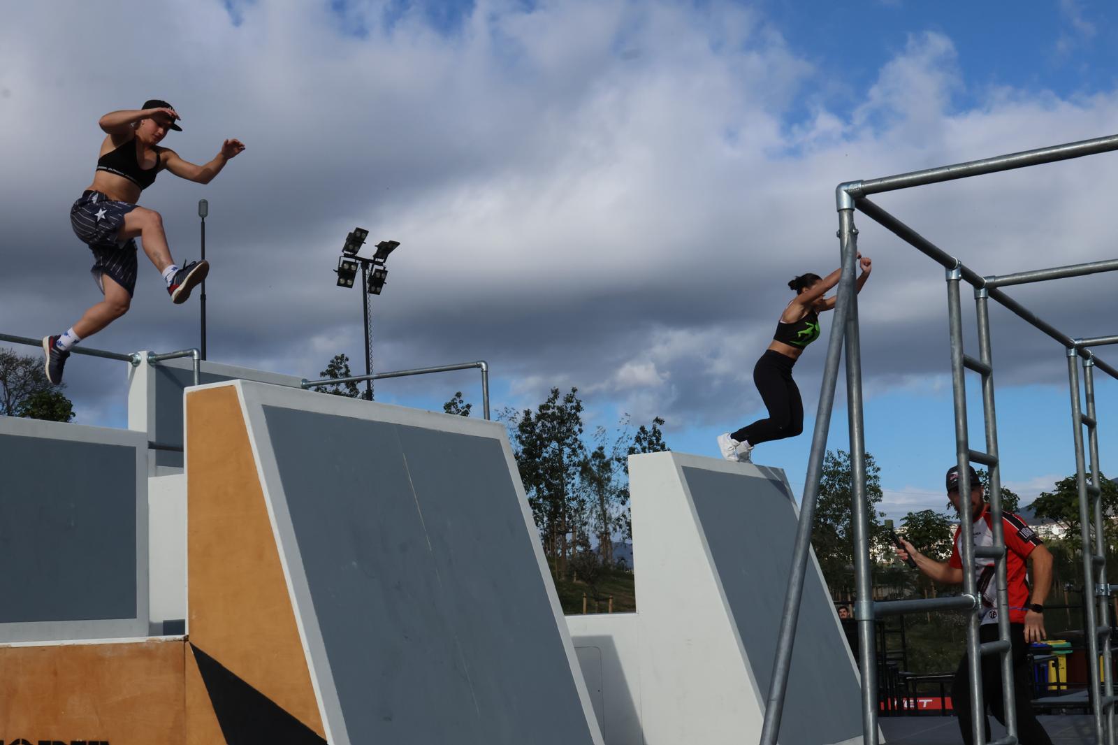 El campeonato de España de Parkour de Mijas, en imágenes