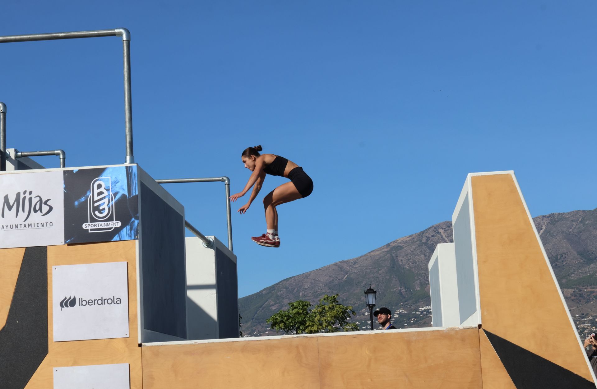 El campeonato de España de Parkour de Mijas, en imágenes