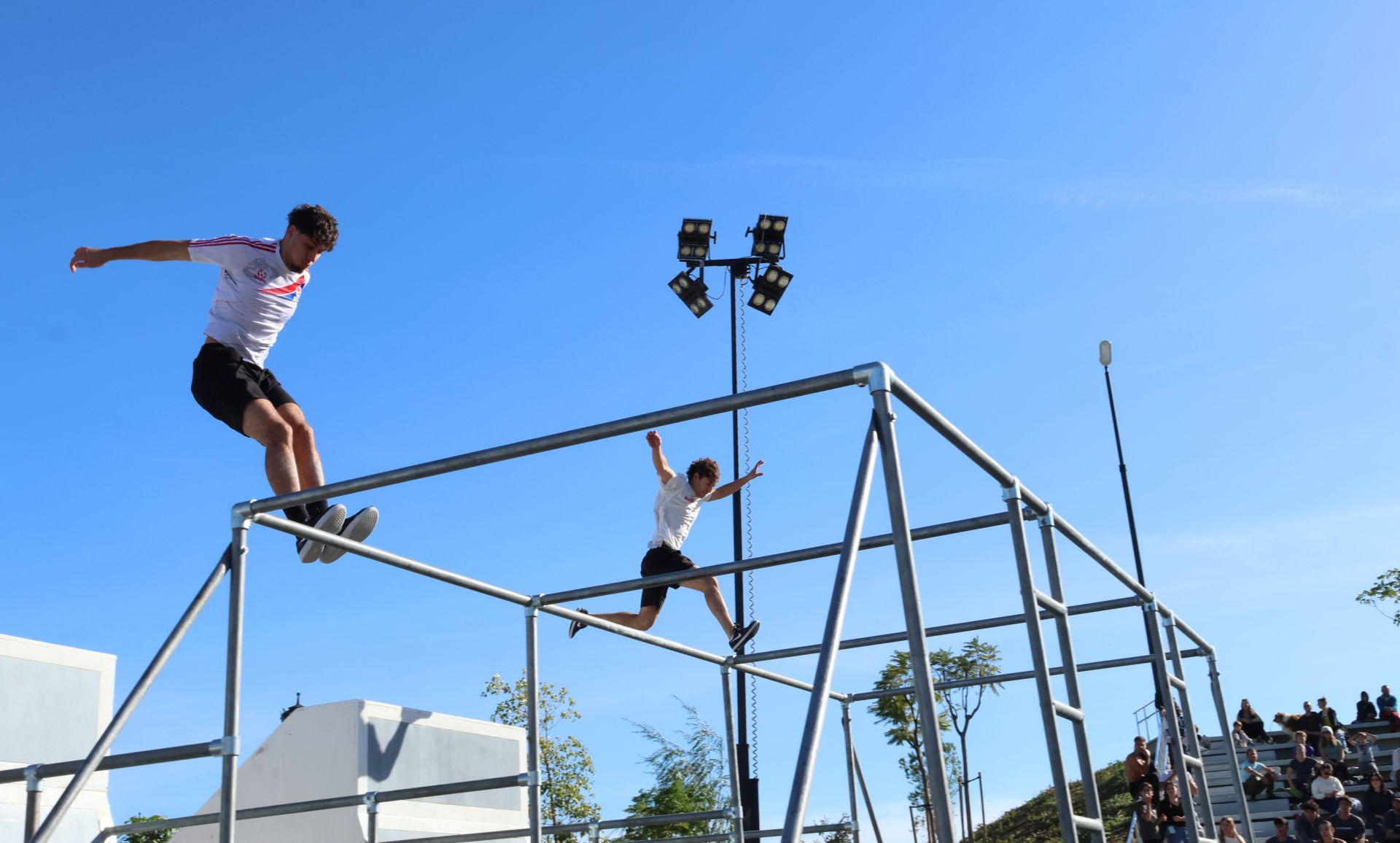 El campeonato de España de Parkour de Mijas, en imágenes