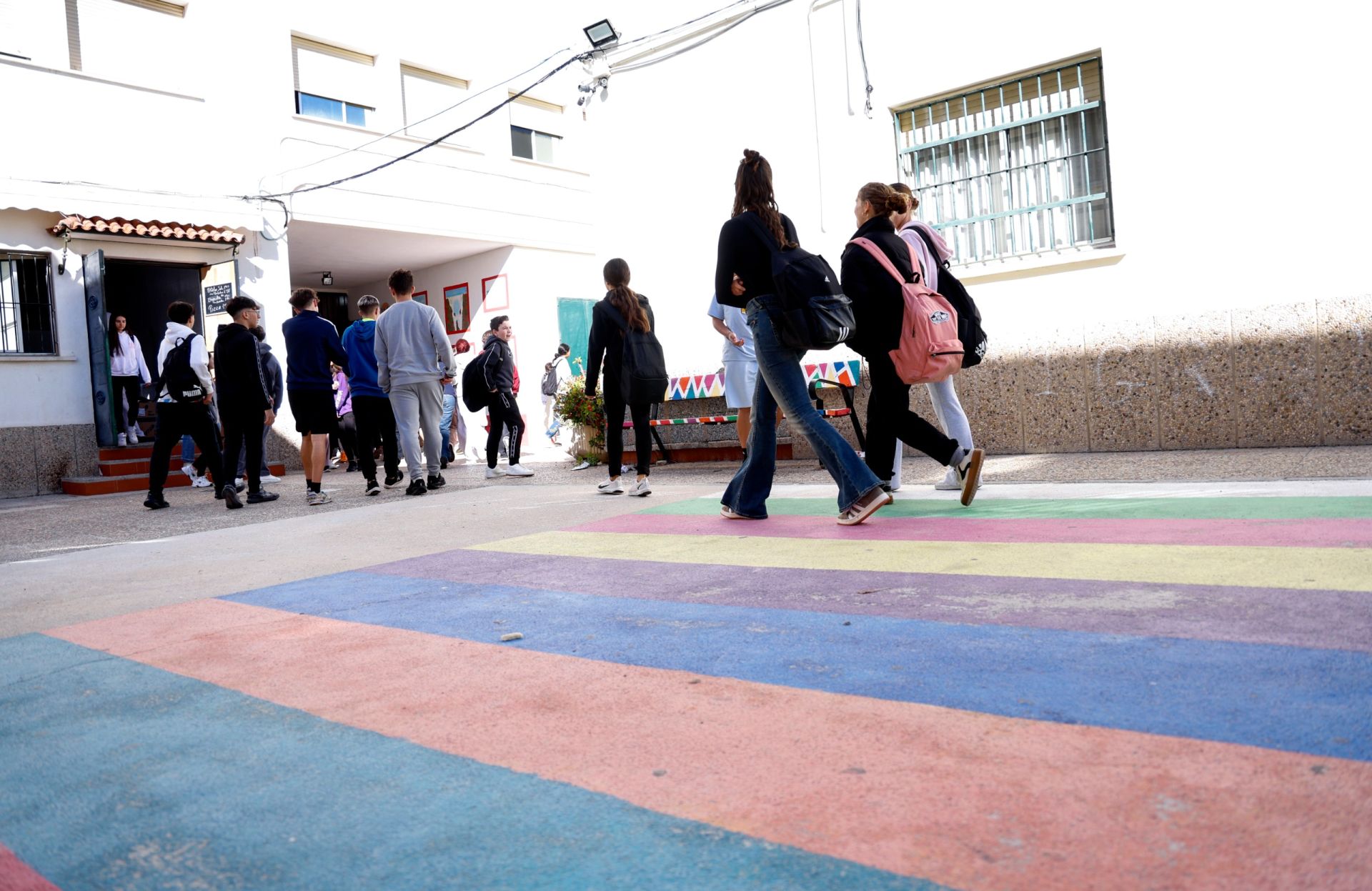Imagen secundaria 2 - Un instituto diverso.