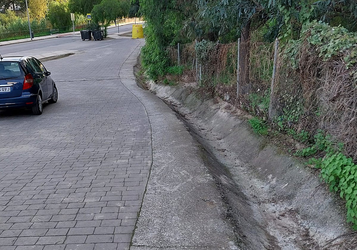La zona, limpia tras meses llena de basura.