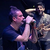 El organizador del Toys & Rock, durante una edición pasada del festival.