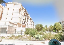 Aspecto de la parcela, ubicada en el número 32 de la calle Navarro Ledesma.