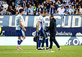 Brasanac, siendo sustituido ante el Córdoba.