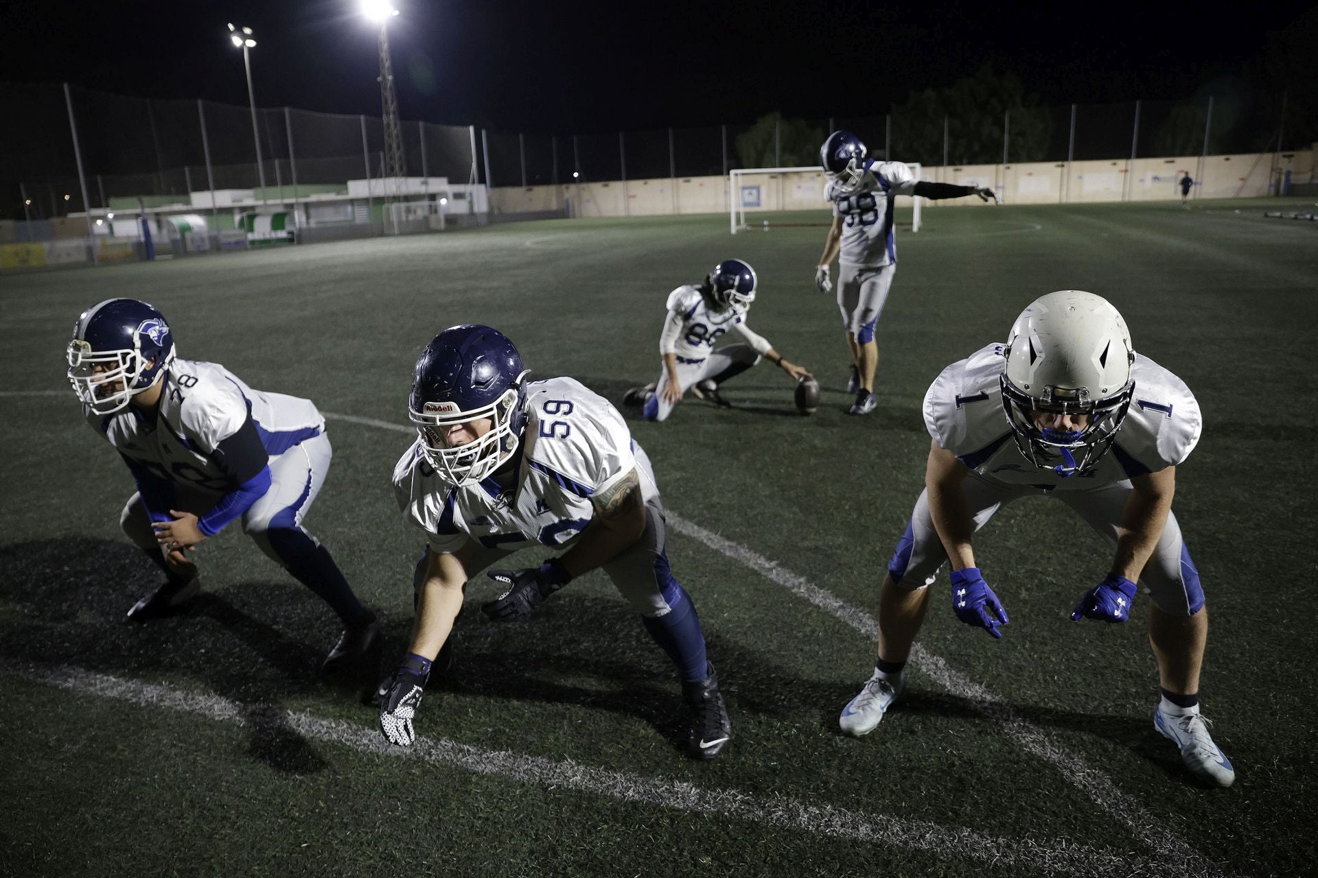 El fútbol americano lucha por sobrevivir en Málaga