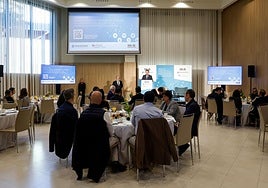 Un momento del foro de este viernes.