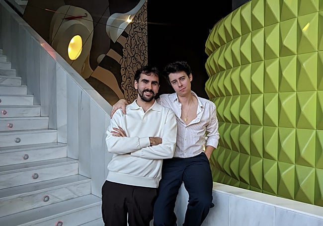 Adrián Gámiz, y Adrián Nonak, miembros de Lord Malvo.