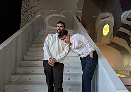 Adrián Gámiz y Adrián Nonak, artistas de Lord Malvo en el Hotel Barceló.