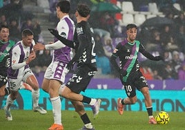 El Valladolid- Málaga, en imágenes