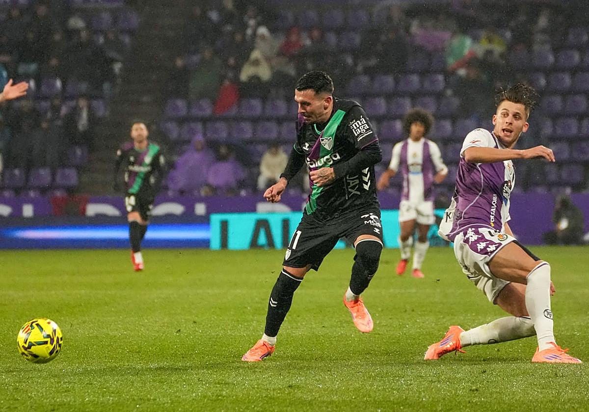 El Valladolid- Málaga, en imágenes