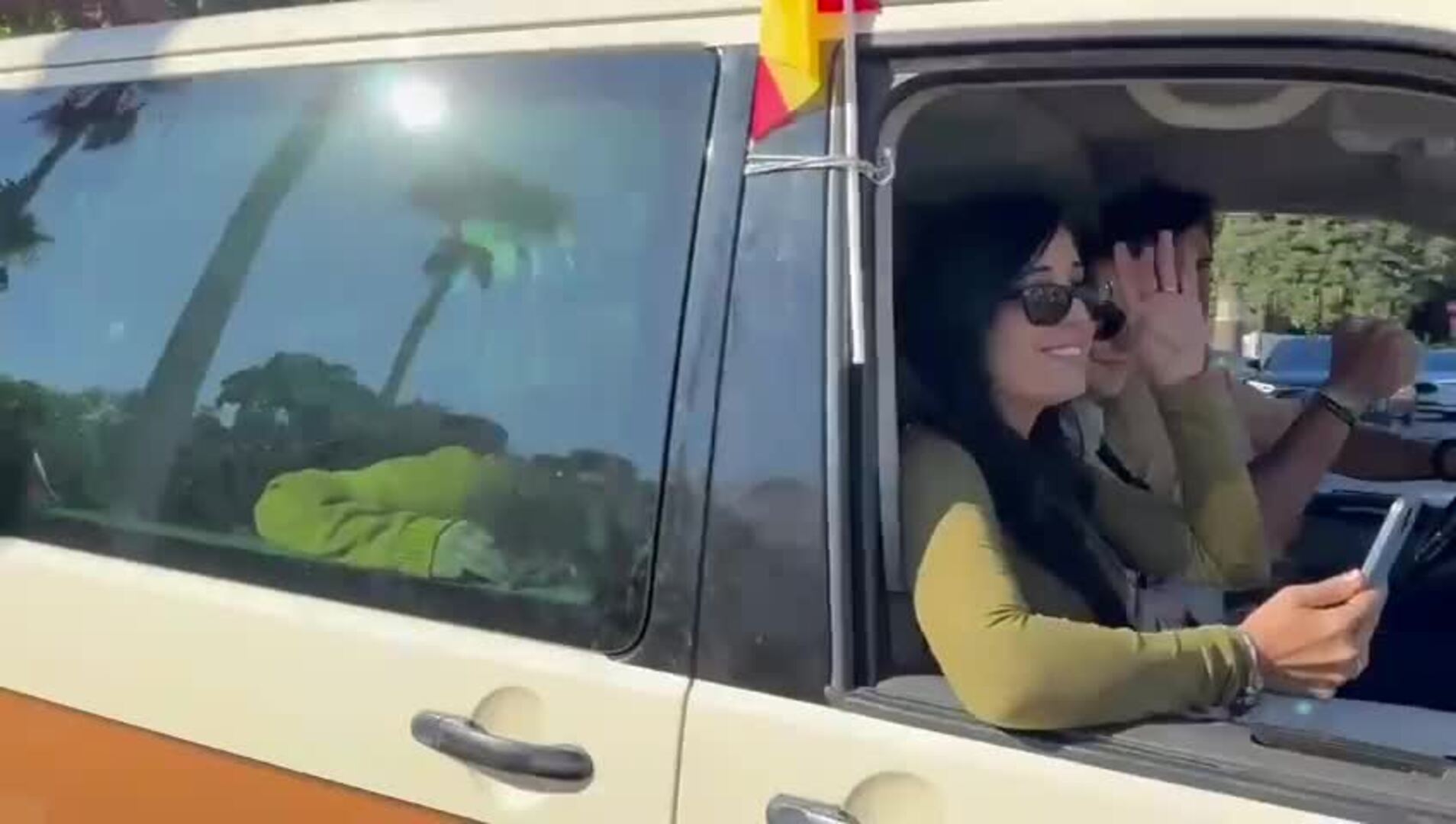 Vox organiza una caravana de protesta contra la Zona de Bajas Emisiones en Málaga