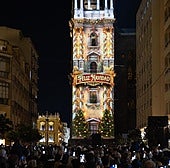 El videomapping en la Catedral este año.