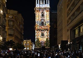 En la tarde de este sábado se ha estrenado el videomapping en la Catedral.
