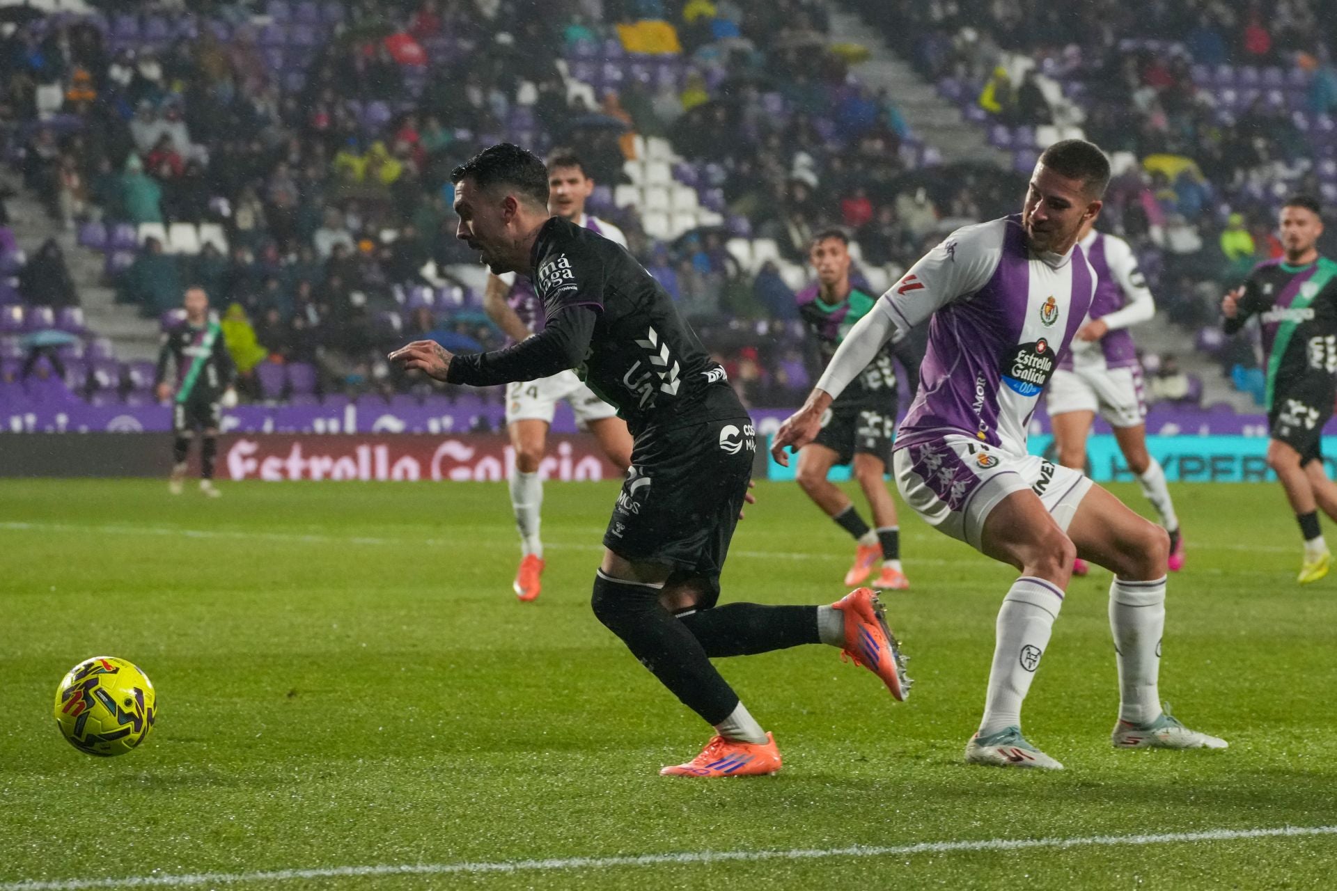 El Valladolid- Málaga, en imágenes