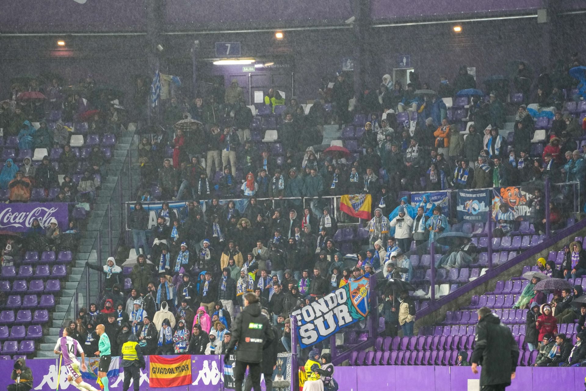 El Valladolid- Málaga, en imágenes