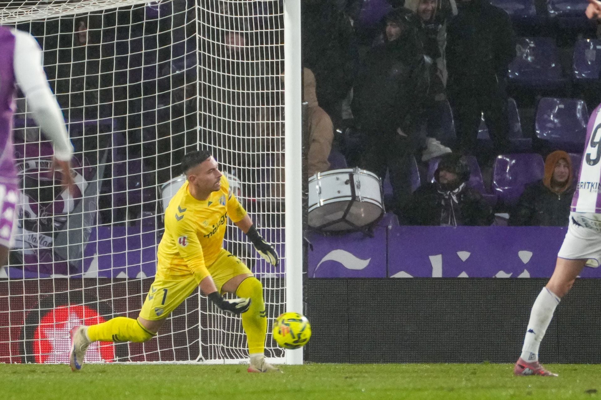 El Valladolid- Málaga, en imágenes