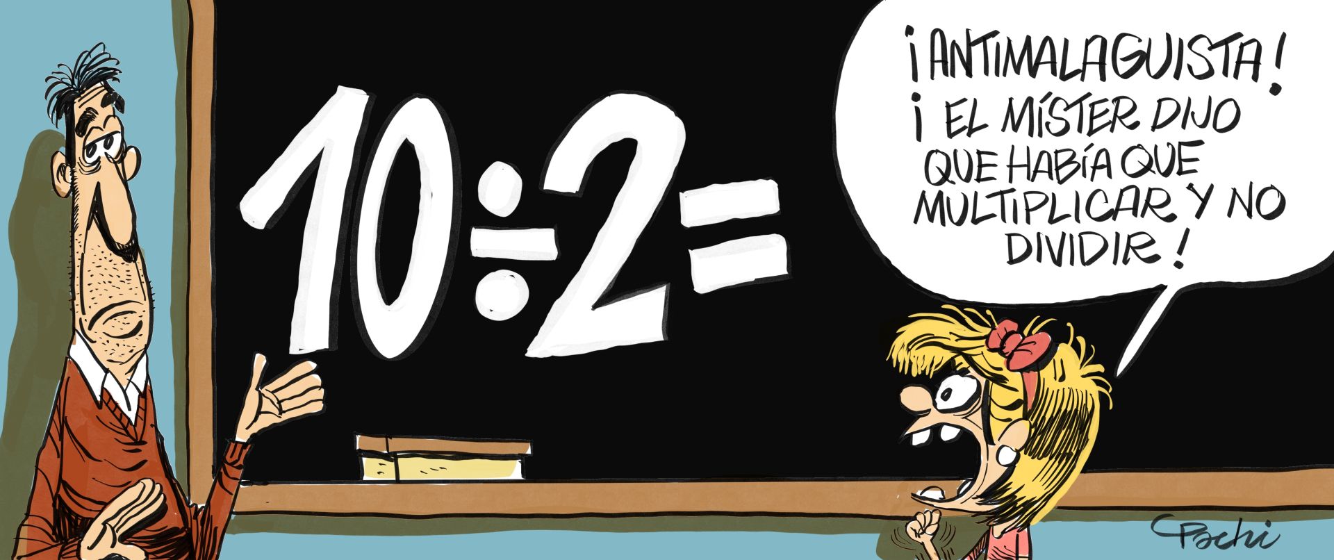 La actualidad deportiva del mes de diciembre, en las viñetas de Pachi