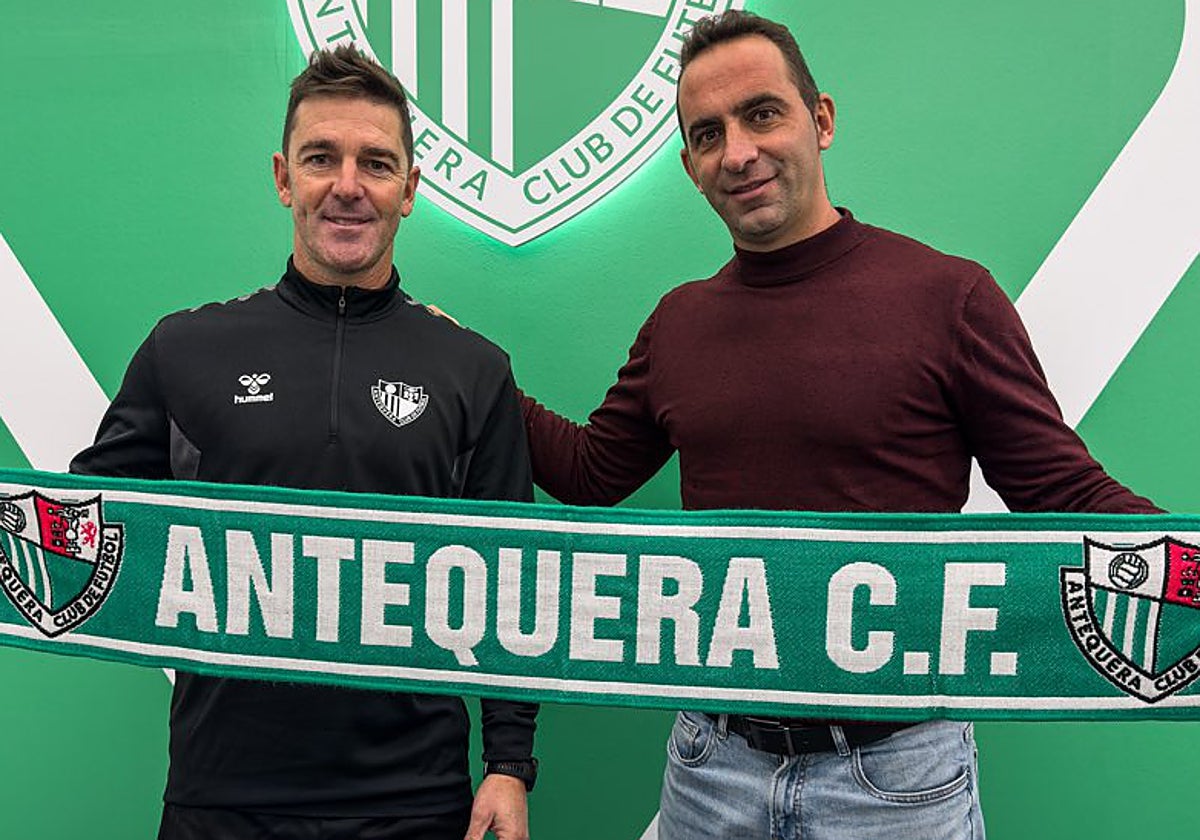 El Antequera presenta a Abraham Paz.