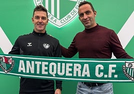 El Antequera presenta a Abraham Paz.