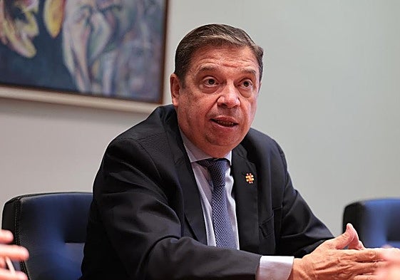 El ministro de Agricultura, Pesca y Alimentación, Luis Planas