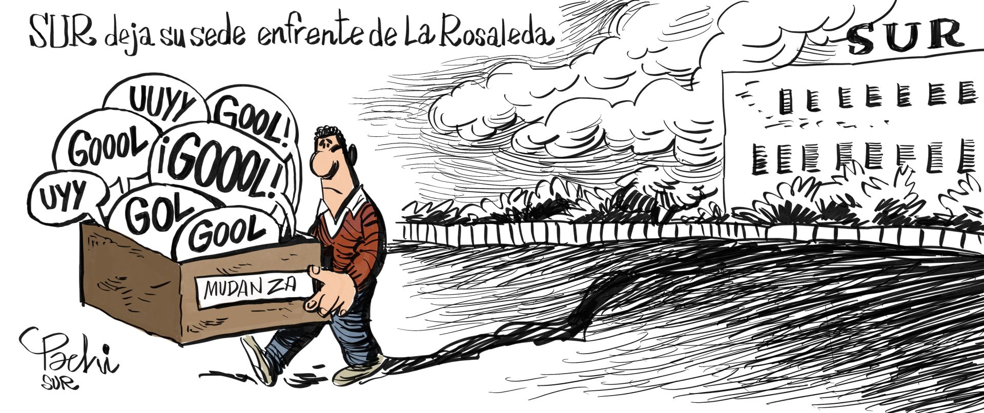 La actualidad deportiva del mes de diciembre, en las viñetas de Pachi