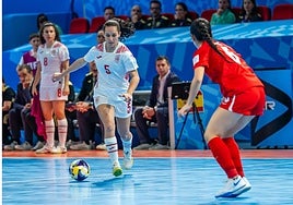 Ceci, la malagueña que está haciendo historia en el Mundial de fútbol-sala