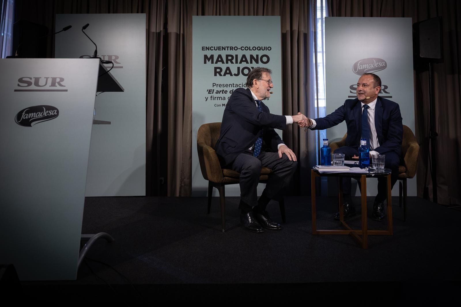 Rajoy presenta su libro en Málaga